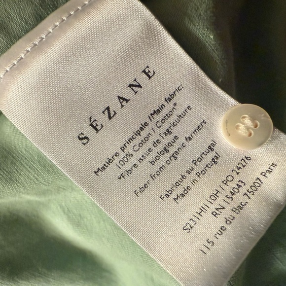 New with tags Sézane Max shirt - Picture 5 of 5